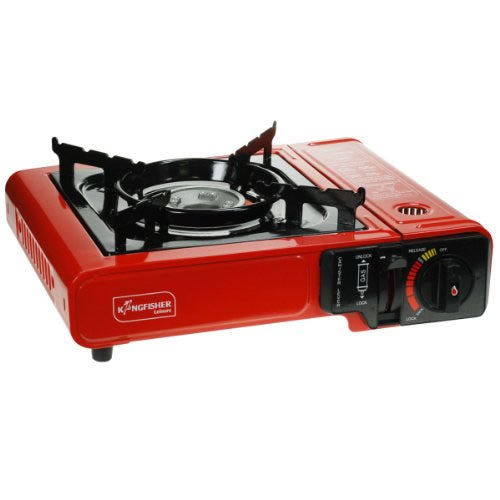 Kingfisher Olstove Portable Camping Gas Stove | Red
