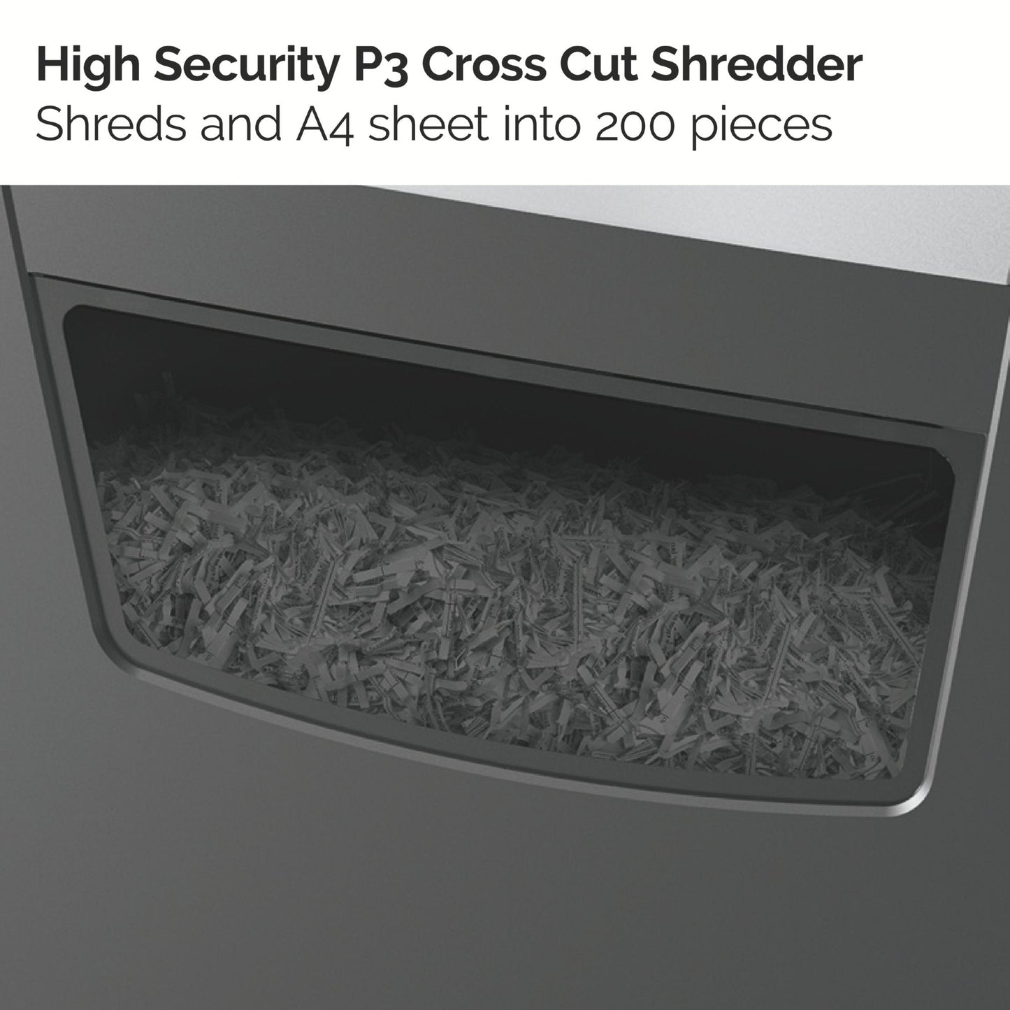 Rexel Momentum X312 Cross Cut Shredder 23 Litre 12 Sheet Black 2104572