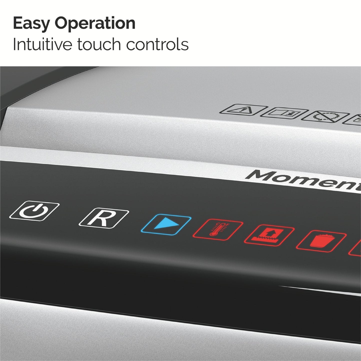 Rexel Momentum M515 Micro Cut Shredder 30 Litre 15 Sheet Black 2104577