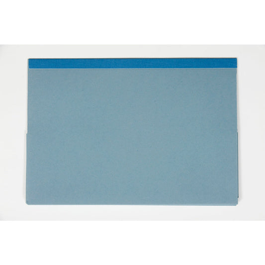 Guildhall Double Pocket Legal Wallet Manilla Foolscap 315gsm Blue (Pack 25) - 218-BLUZ