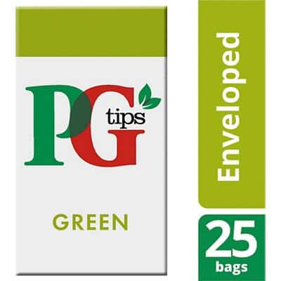 PG Tips Green Tea Enveloped Tea Bags 25s