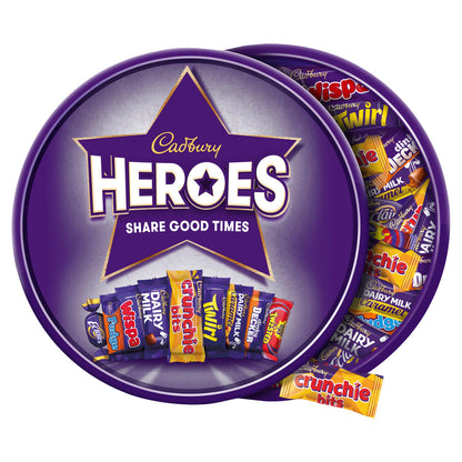 Cadbury Dairy Milk Heroes Tub, 475g