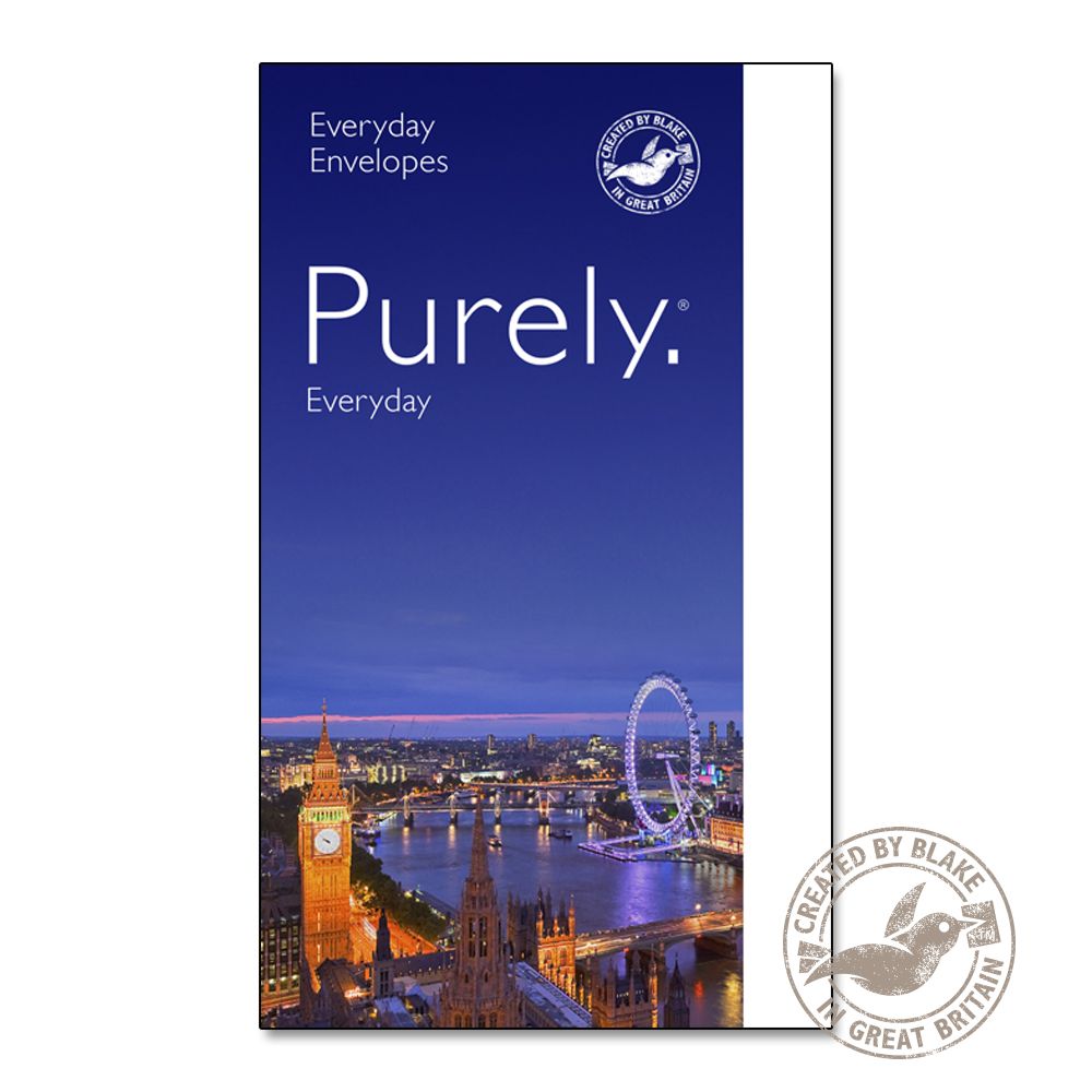 Blake Purely Everyday Wallet Envelope C6 Peel and Seal Plain 120gsm Ultra White (Pack 500) - 24882PS - UK BUSINESS SUPPLIES
