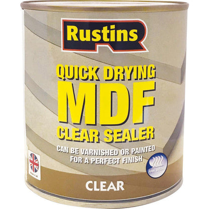 Rustins Quick Dry MDF Sealer | Professional Sealant For Rapid Results | 250ml
