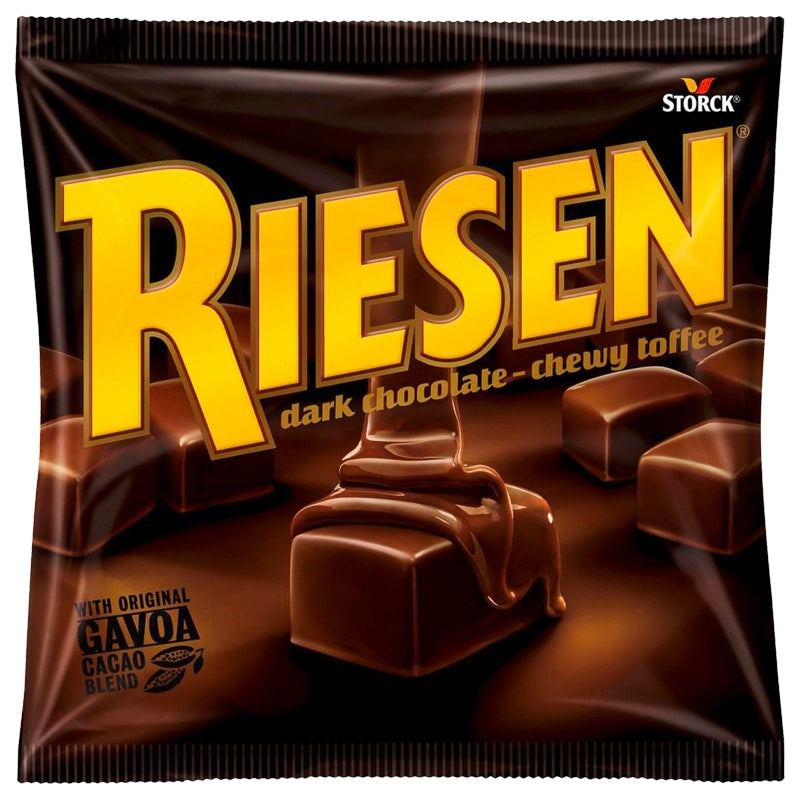 Riesen Dark Chocolate Chewy Toffee 135g - UK BUSINESS SUPPLIES