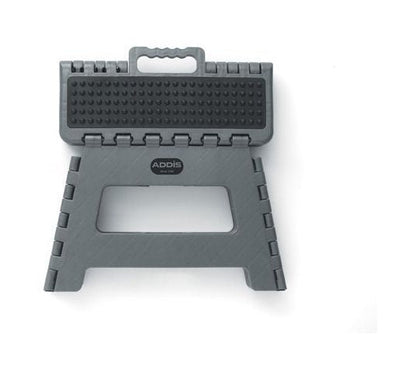 Addis Folding Step Stool Grey 23cm High