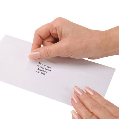 5 Star Multipurpose Labels Laser Copier Inkjet 70x37mm White (Pack of 2400) 296743