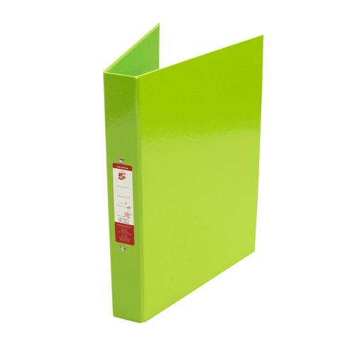 5 Star 2O-Ring Binders A4 Green (Pack of 10) 297544
