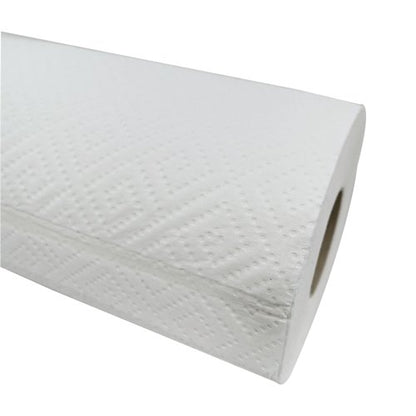 2Work 2-Ply Bamboo Kitchen Roll (Pack of 12) 2W10170