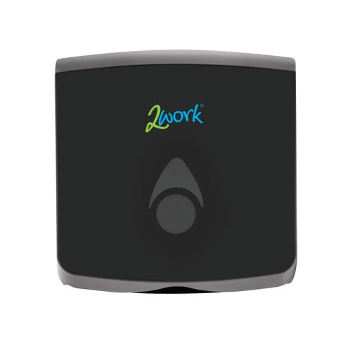 2Work Recycled Hand Towel Dispenser Black 2W11360