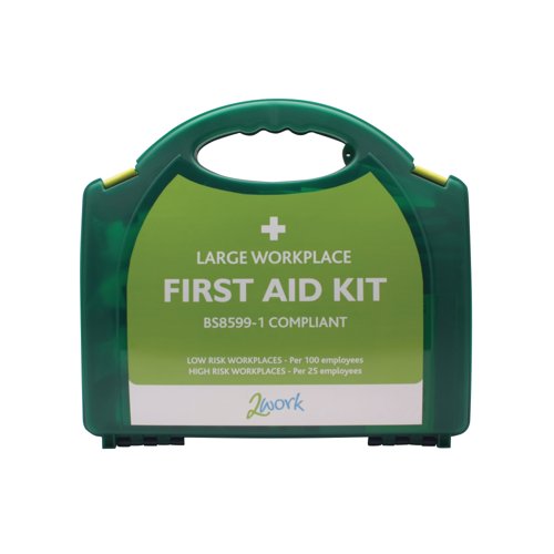 2Work BSI Compliant First Aid Kit Large 2W99439