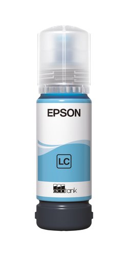 Epson 107 EcoTank Ink Bottle Light Cyan C13T09B540