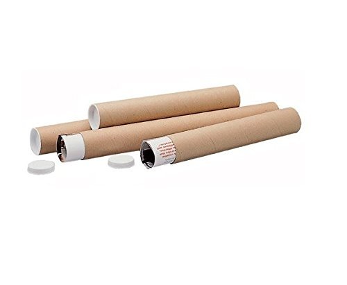 Brown 720x100mm Postal Tube Pack 5's - UK BUSINESS SUPPLIES