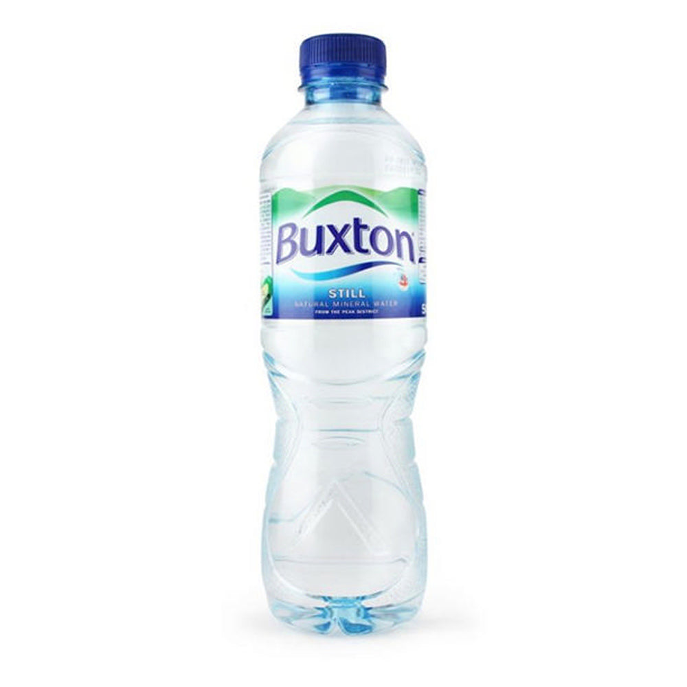 Buxton Still Natural Mineral Water 500ml (24 Bottles) - UK BUSINESS SUPPLIES