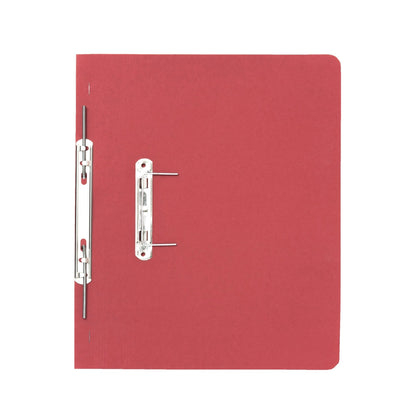 Guildhall Spring Transfer File Manilla Foolscap 315gsm Red (Pack 50) - 348-REDZ