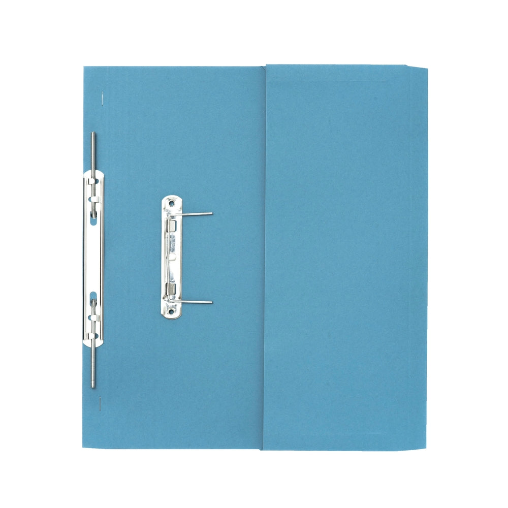 Guildhall Transfer Spring Transfer File Manilla Foolscap 315gsm Blue (Pack 25) - 349-BLUZ