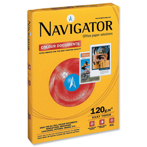 Navigator Colour Documents A4 Paper 120gsm (Pack of 250) NAVA4120 - UK BUSINESS SUPPLIES