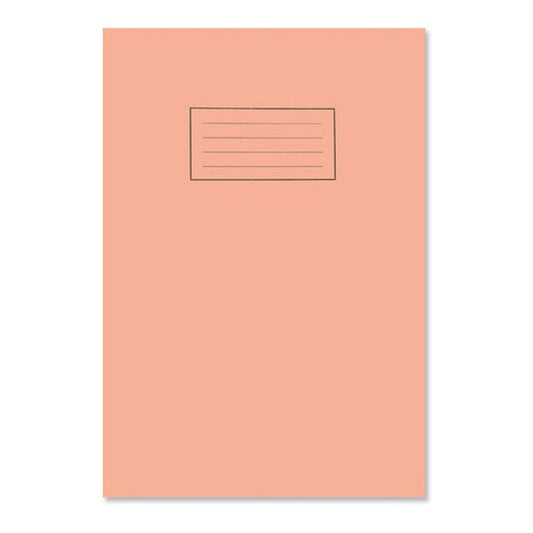 Silvine Exercise Book 5mm Square 75gsm 80 Pages A4 Orange [Pack 10]