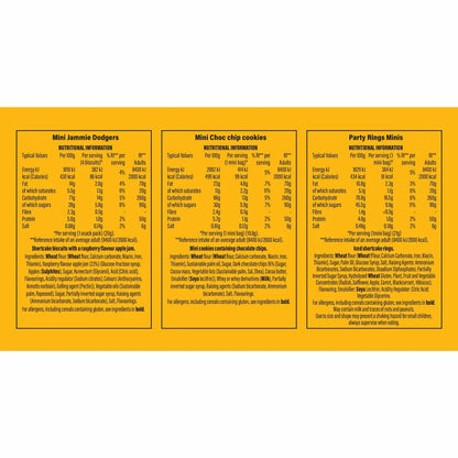 Fox's Mini Biscuit Variety Box, 60 Pack