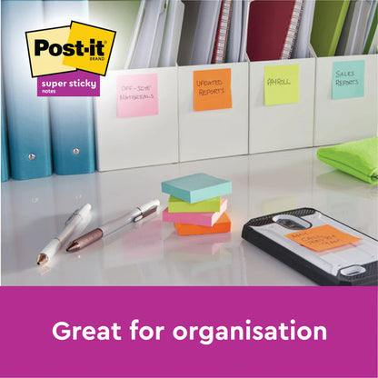 Post-it Z-Notes Canary Yellow 76x76mm 90 Sheet (Pack of 12) R330YE
