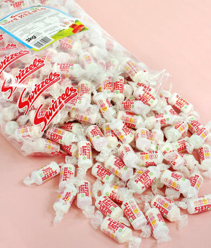 Swizzels Love Hearts Mini Rolls 3kg Bag | Party Treats | Party Favours | Promotion Goods | Approx 250 Rolls