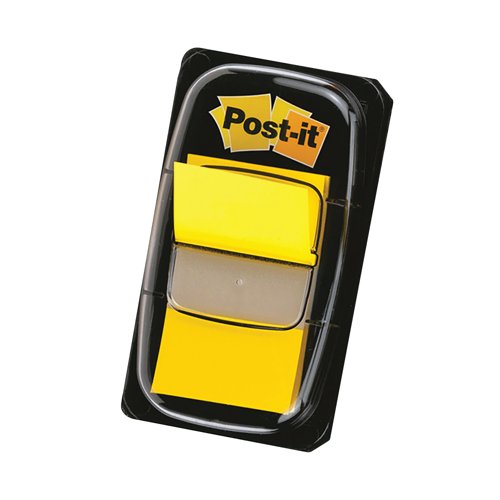 Post-it Index Tabs 25mm Yellow (600 Pack) 680-5