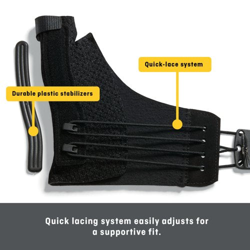 Futuro Deluxe Thumb Stabilizer Small-Medium 12.7-16.5cm Black 45843SPEI