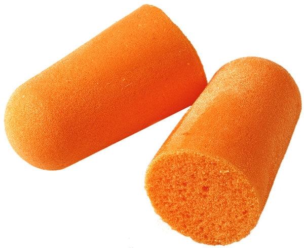 3M Disposable Earplugs Uncorded Orange (Pack of 200) 1100