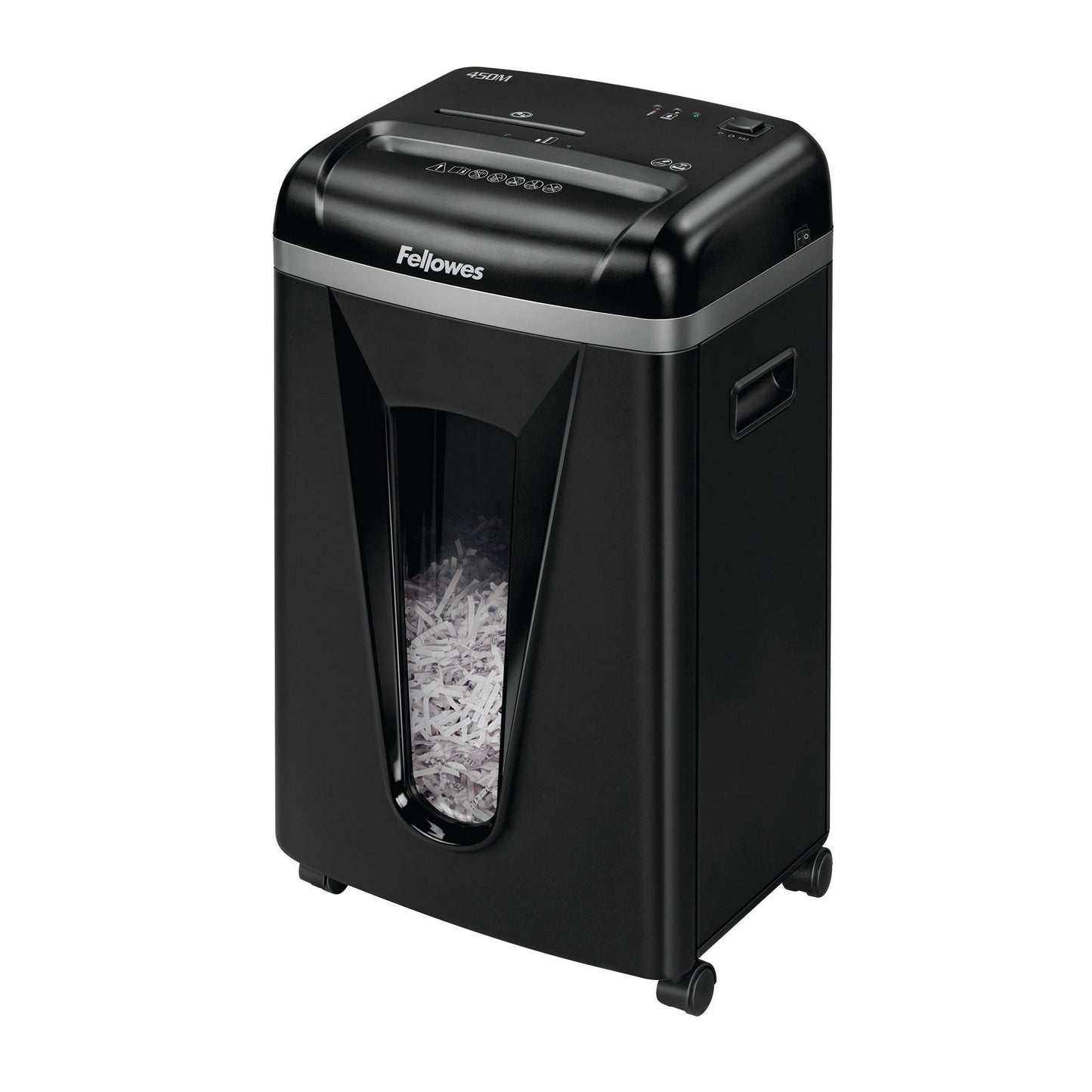 Fellowes Powershred 450M Micro Cut Shredder 22 Litre 9 Sheet Black 4074201