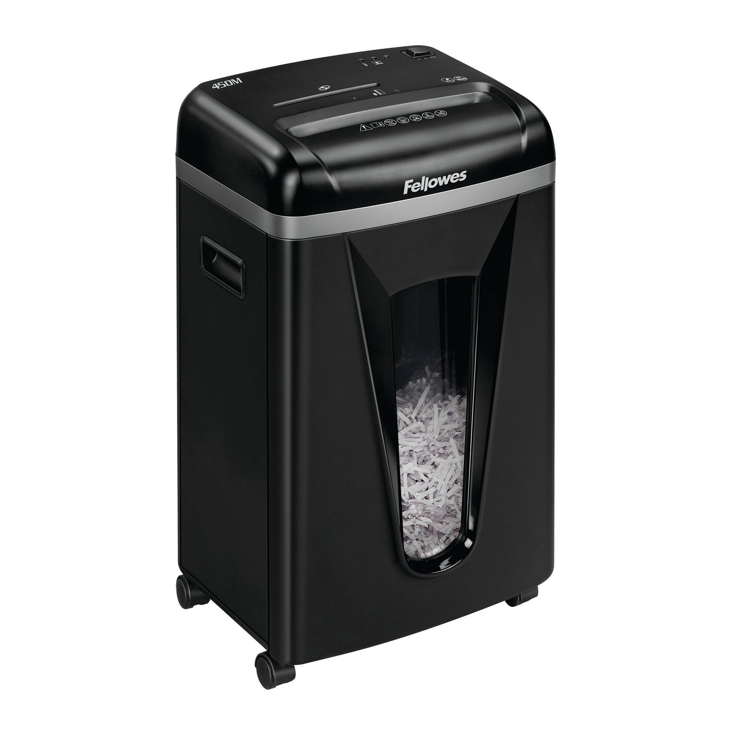 Fellowes Powershred 450M Micro Cut Shredder 22 Litre 9 Sheet Black 4074201