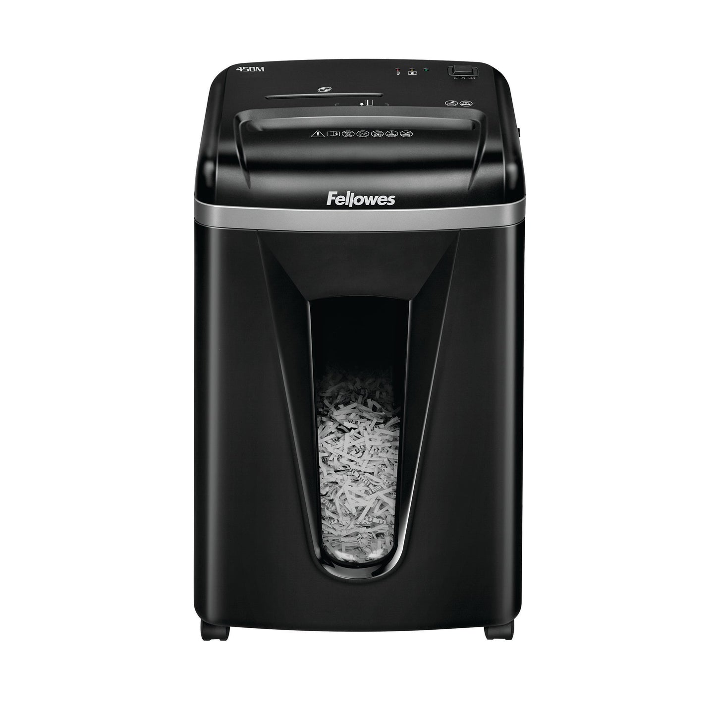 Fellowes Powershred 450M Micro Cut Shredder 22 Litre 9 Sheet Black 4074201
