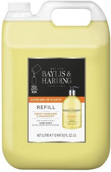 Baylis & Harding Sweet Mandarin & Grapefruit Hand Wash Refill 2x5 Litre