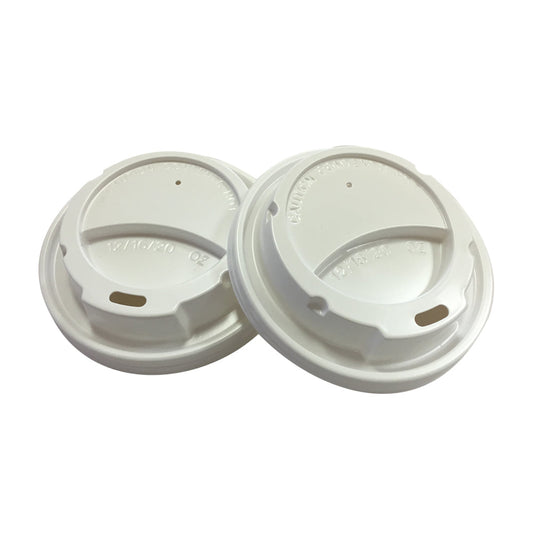 Belgravia White 10oz - 20oz Sip Through Lids 1000s
