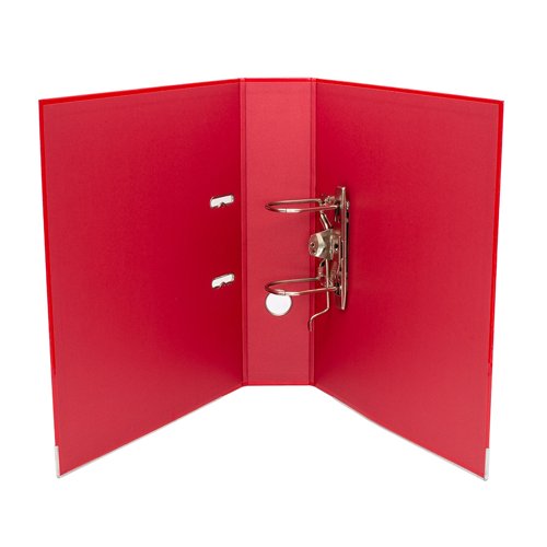 5 Star Lever Arch File A4 70mm Spine Red (Pack of 10) 423717