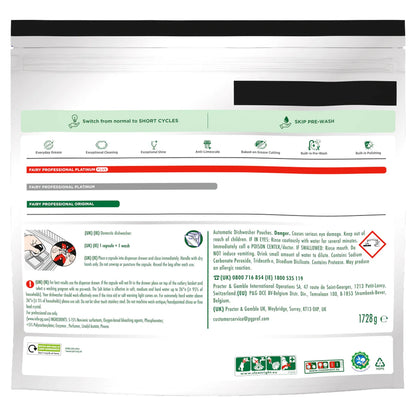 Fairy Platinum Original Dishwasher Capsules (Pack of 116)