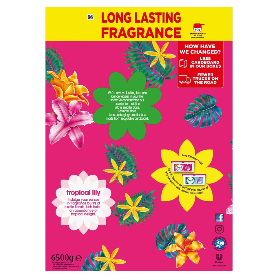Surf Tropical & Ylang Ylang Professional Washing Powder 150 Washes
