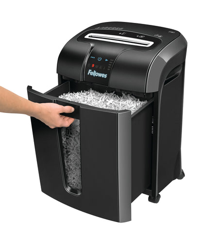 Fellowes Powershred 73Ci Cross Cut Shredder 23 Litre 12 Sheet Black/Grey 4601201