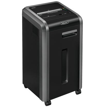 Fellowes 225Ci Cross Cut Shredder 60 Litre 20 Sheet Black/Grey 4622101