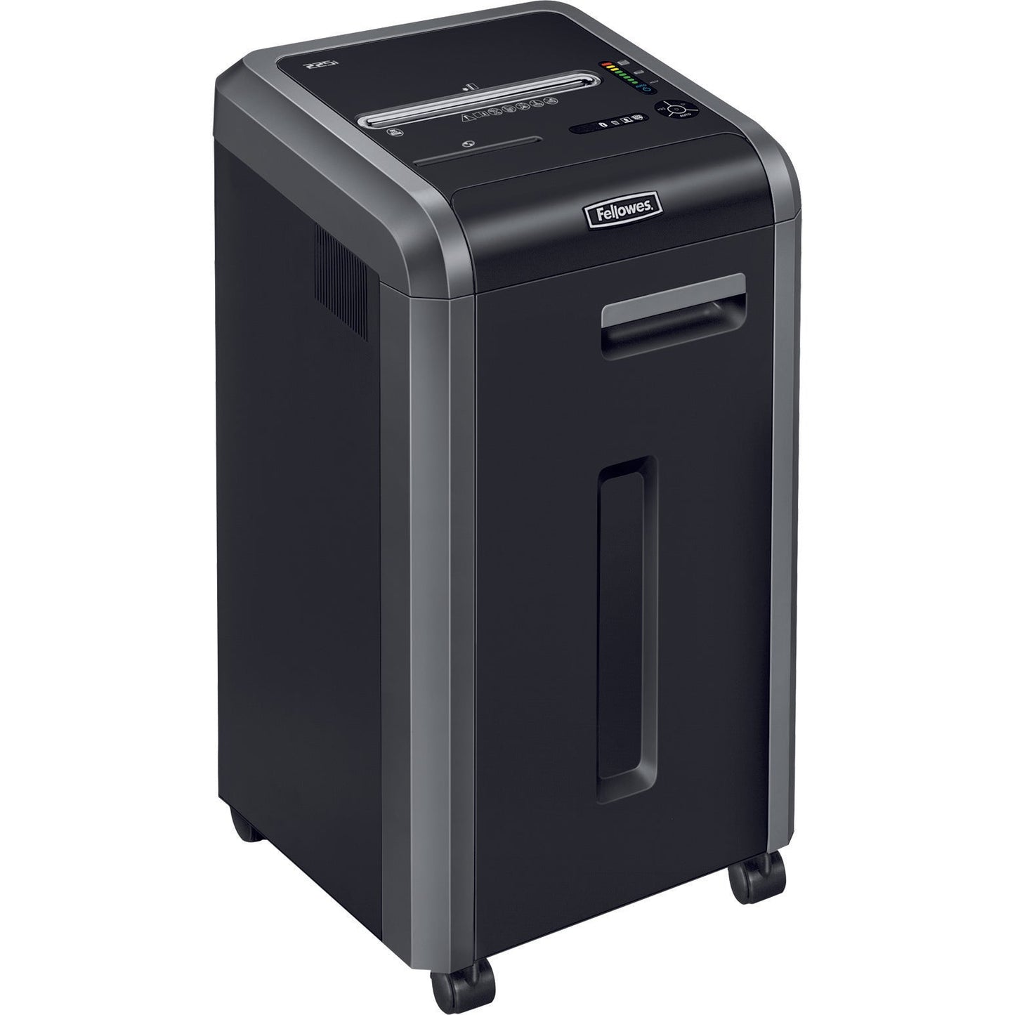 Fellowes 225i Strip Cut Shredder 60 Litre 24 Sheet Black/Grey 4623101