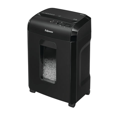 Fellowes Powershred 10M Micro Cut Shredder 19 Litre 10 Sheet Black 4630701