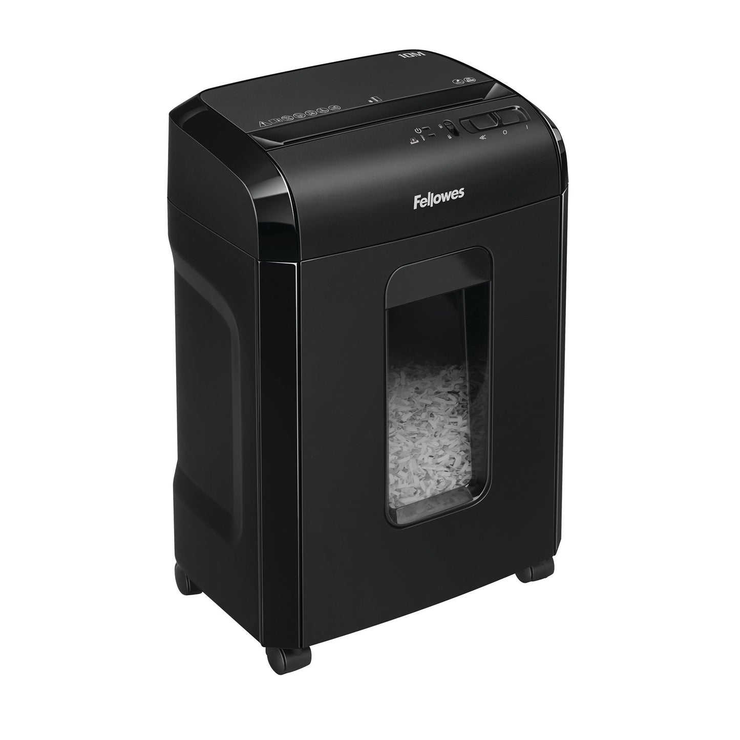 Fellowes Powershred 10M Micro Cut Shredder 19 Litre 10 Sheet Black 4630701