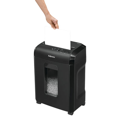 Fellowes Powershred 10M Micro Cut Shredder 19 Litre 10 Sheet Black 4630701