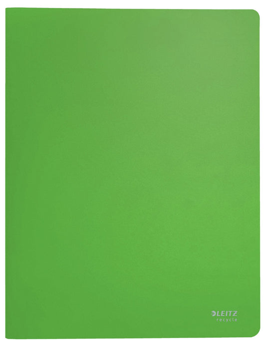 Leitz Recycle Display Book 20 Pockets Green 46760055