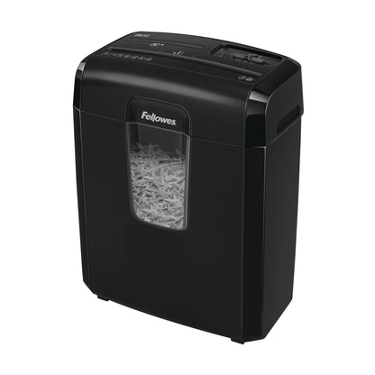 Fellowes Powershred 8Cd Cross Cut Shredder 14 Litre 8 Sheet Black 4692201