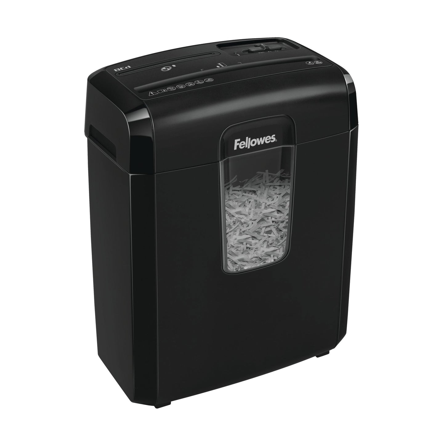 Fellowes Powershred 8Cd Cross Cut Shredder 14 Litre 8 Sheet Black 4692201