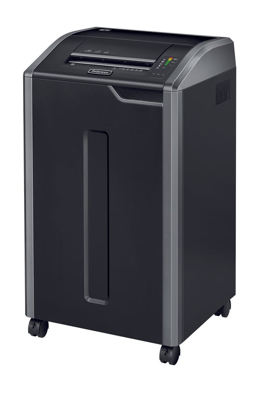 Fellowes Powershred 425i Strip Cut Shredder 114 Litre 40 Sheet Black/Grey 4698501