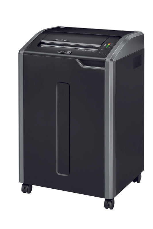 Fellowes Powershred 485i Strip Cut Shredder 132 Litre 40 Sheet Black/Grey 4699501
