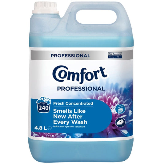 Comfort Professional Fresh Fabric Softener Highly Concentrated 4.8 Litre 240W