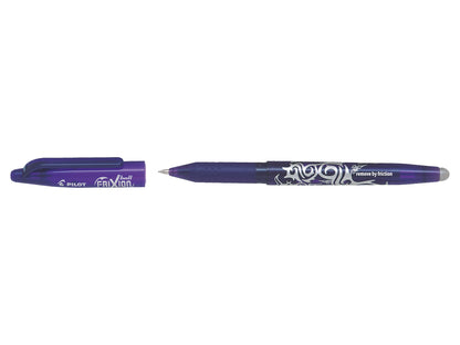 Pilot FriXion Ball Erasable Gel Rollerball Pen 0.7mm Tip 0.35mm Line Violet (Pack 12) - 224101208