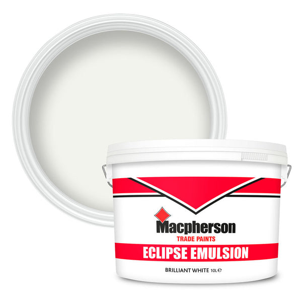 Macpherson Interior Brilliant White Matt Eclipse Emulsion Paint 10L